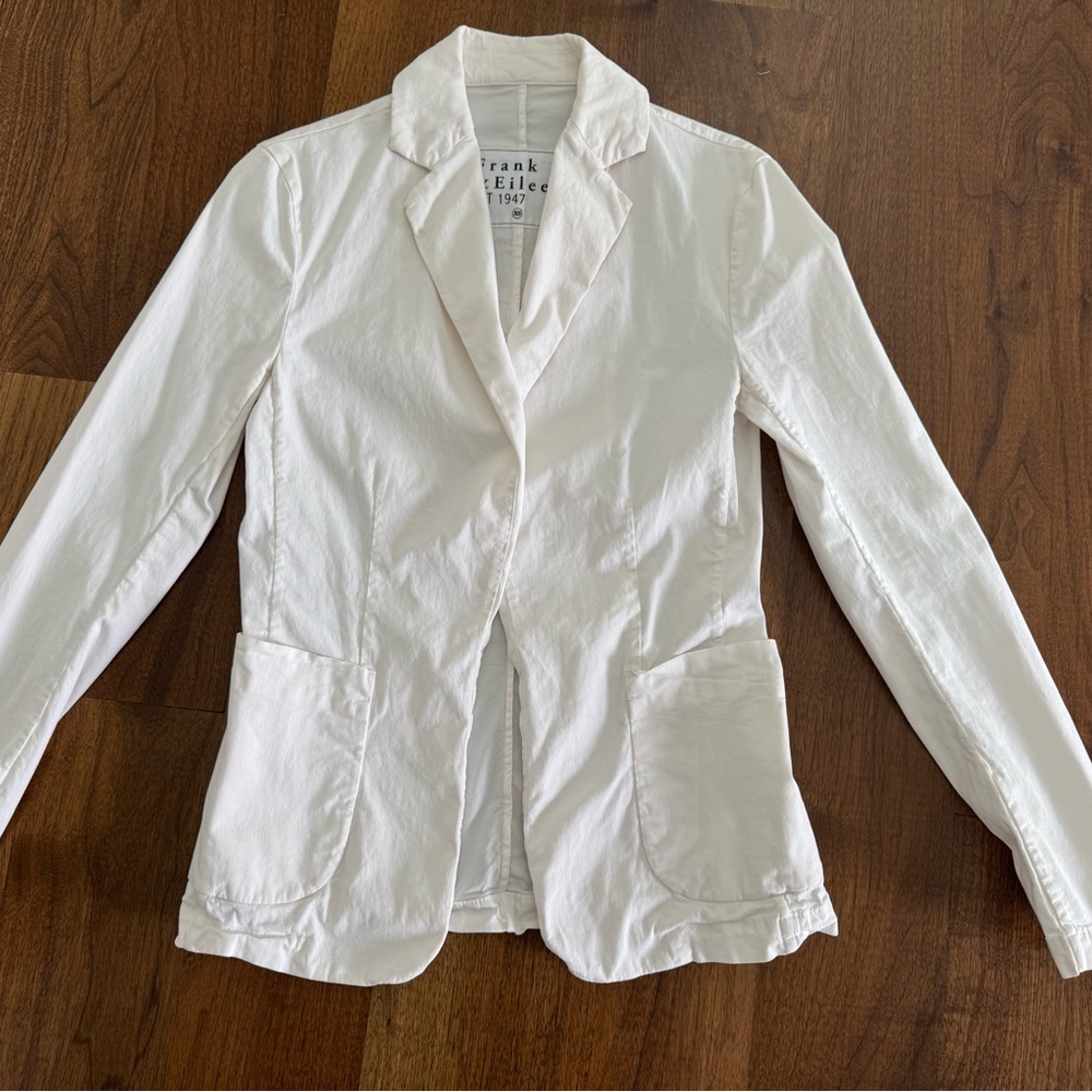 Frank & Eileen White Tailored Dublin Blazer